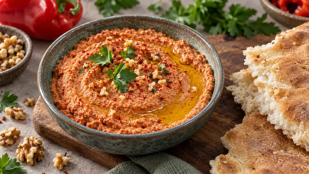 MUHAMMARA – Paprika-Walnuss-Dip