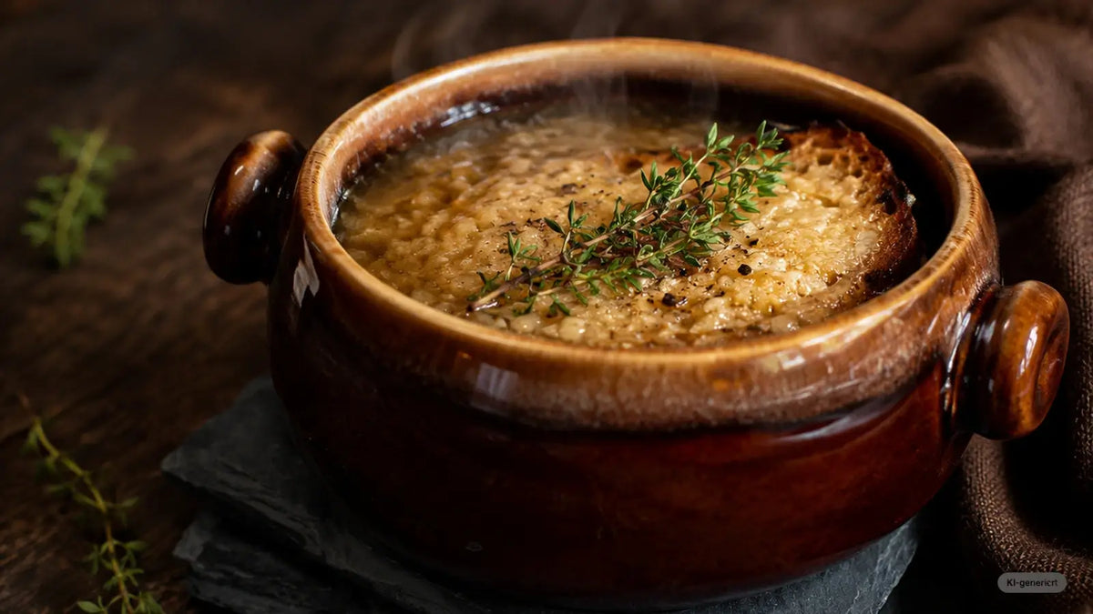 Französische Zwiebelsuppe