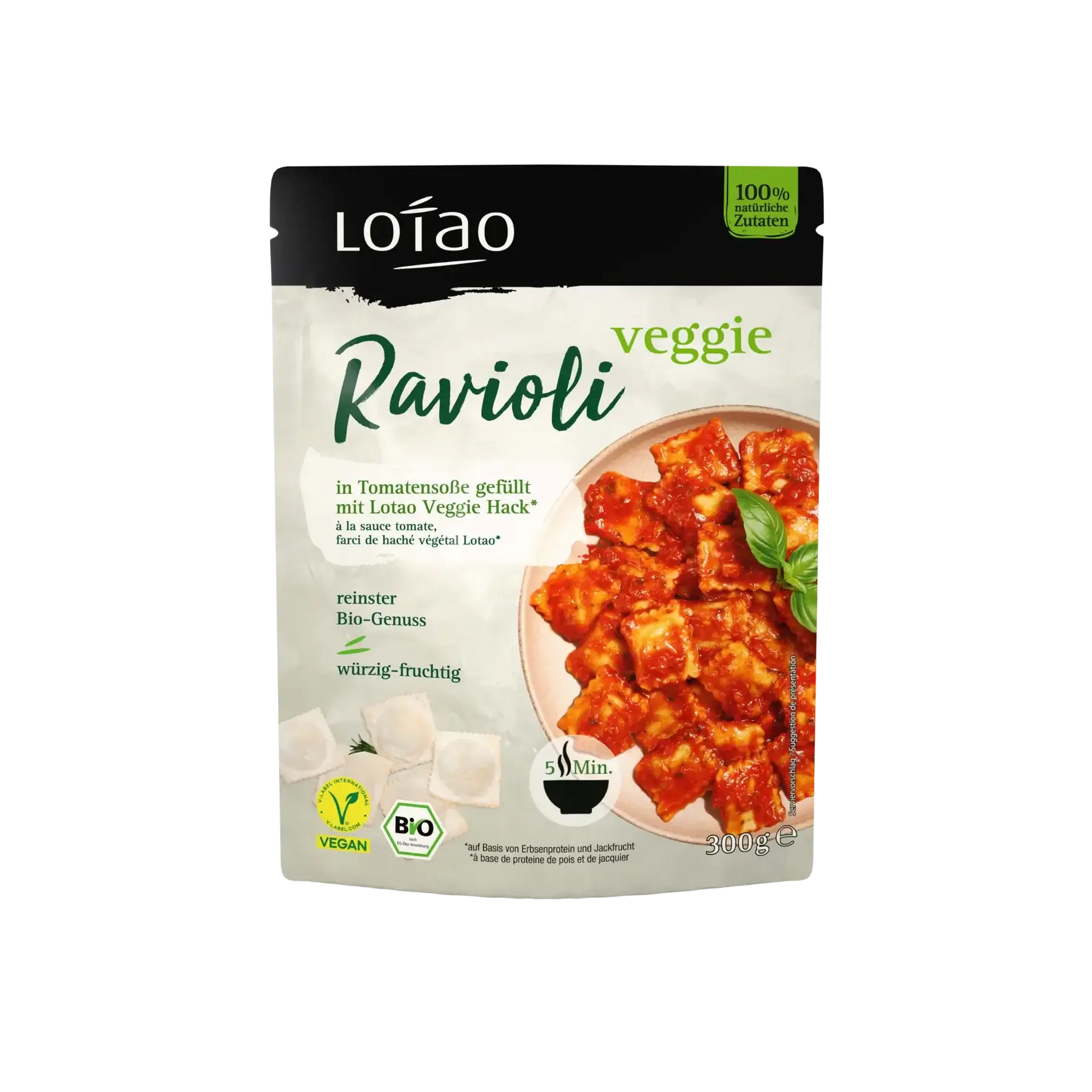Lotao Veggie Ravioli 300g
