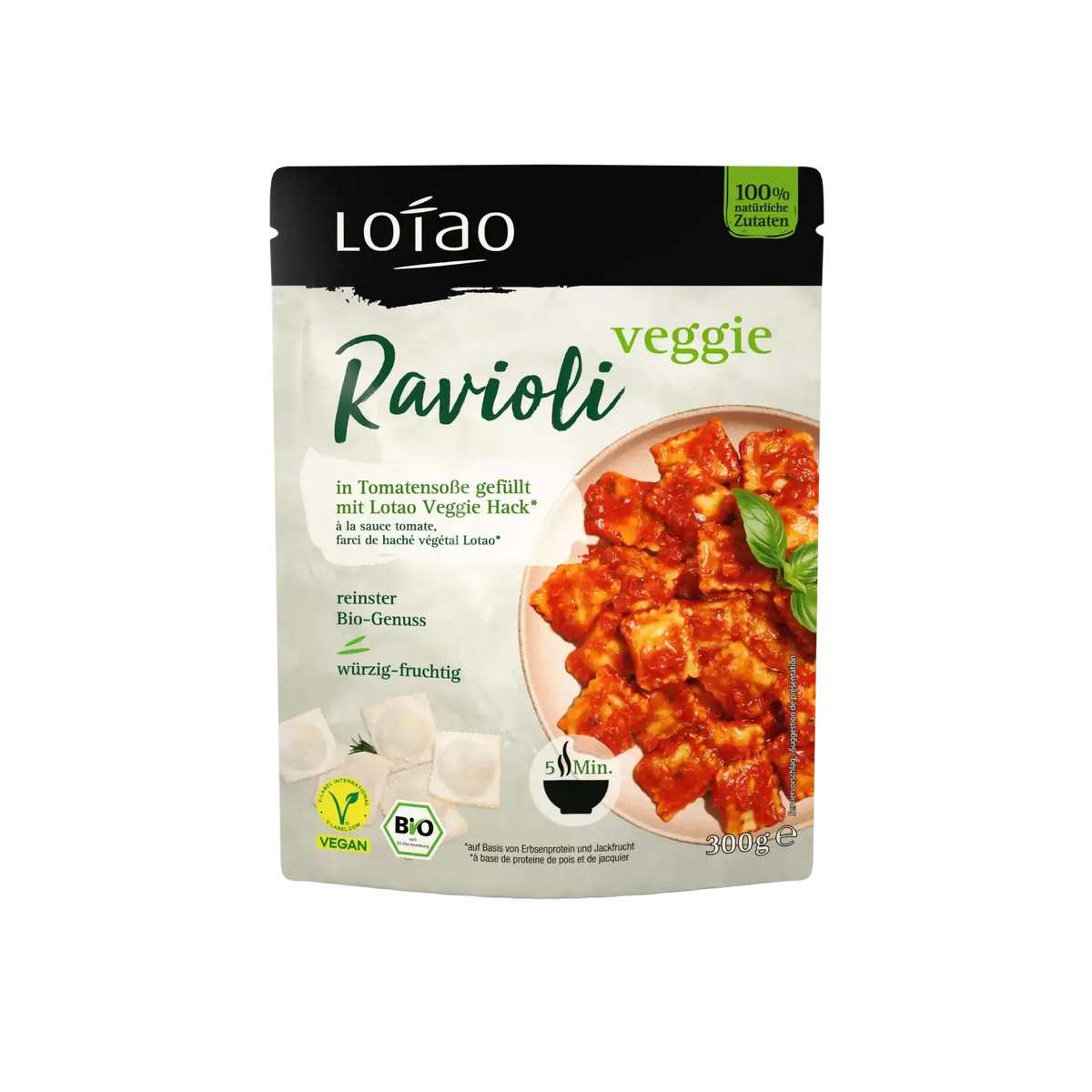 Lotao Veggie Ravioli 300g