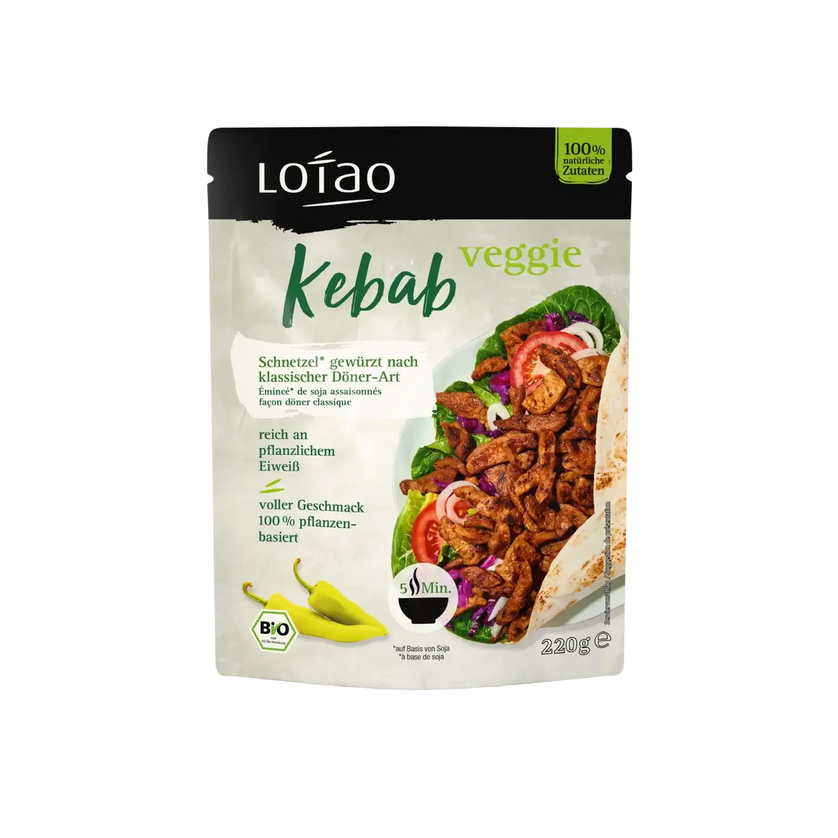 Lotao Veggie Kebab 220g