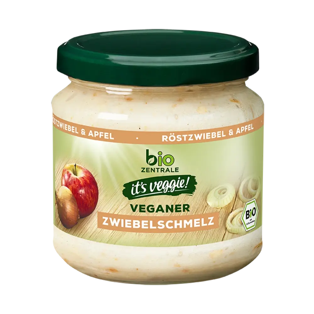 biozentrale Veganer Zwiebelschmelz 150g
