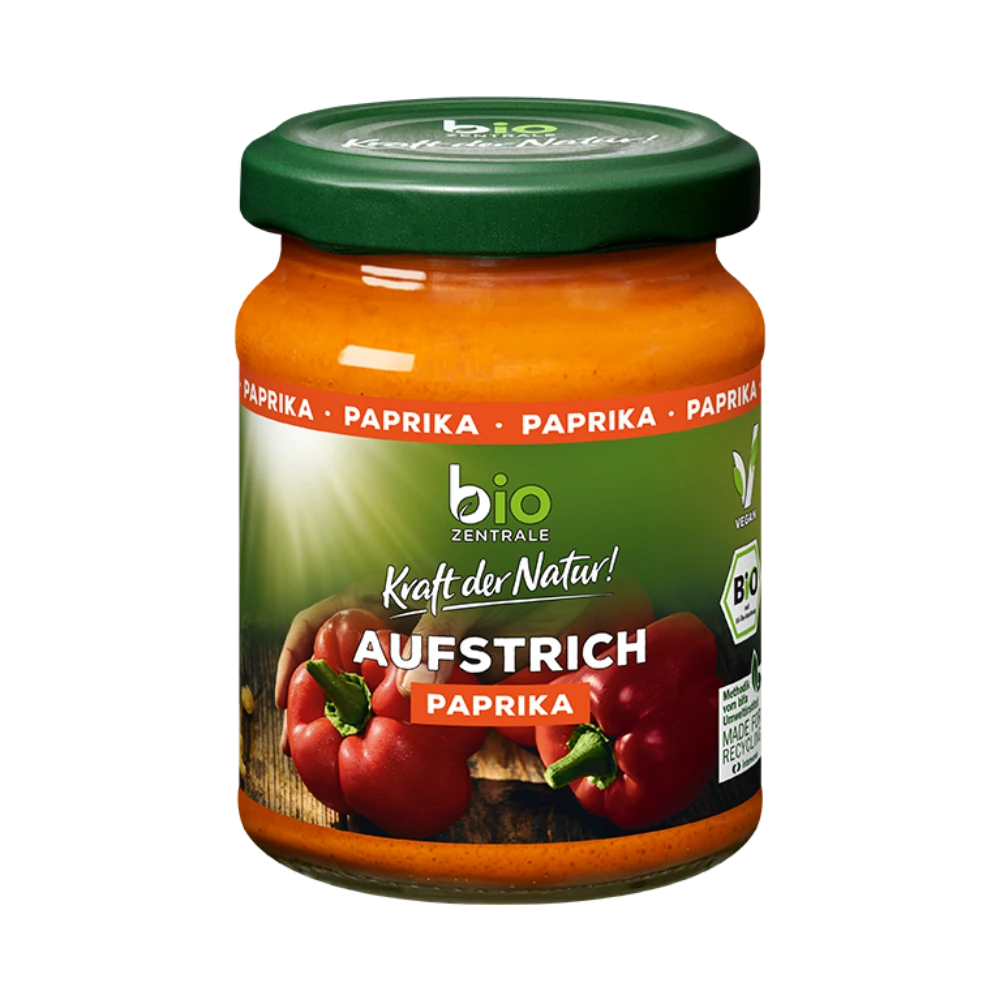 biozentrale Aufstrich Paprika 125g