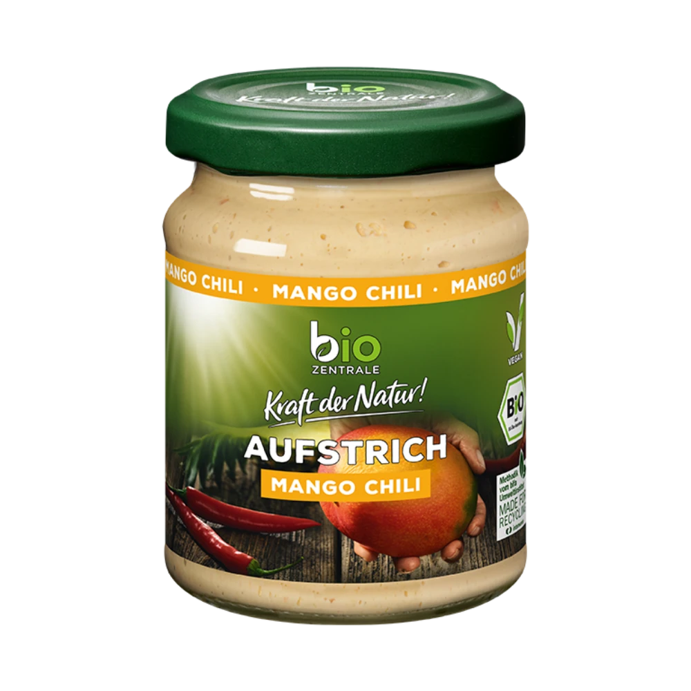 biozentrale Aufstrich Mango Chili 125g