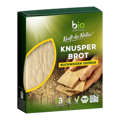 Knusperbrot Buchweizen Quinoa