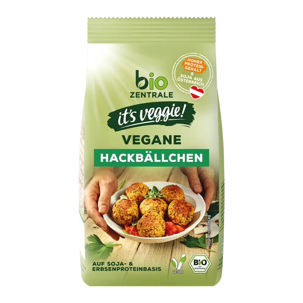 biozentrale Vegane Hackbällchen
