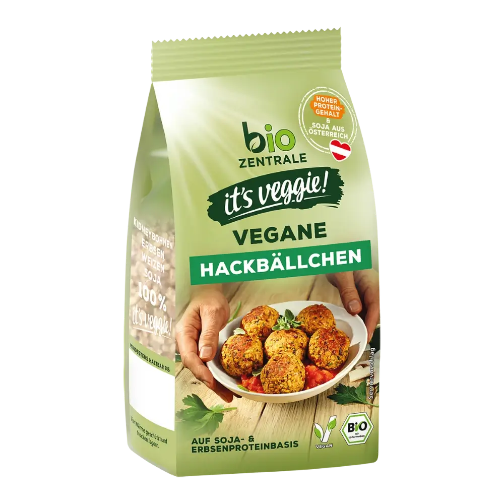 biozentrale Vegane Hackbällchen