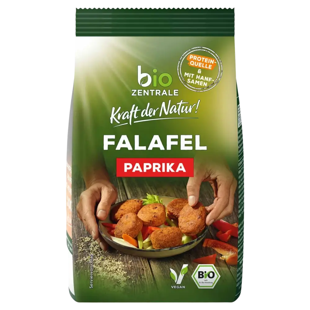 biozentrale Falafel Paprika