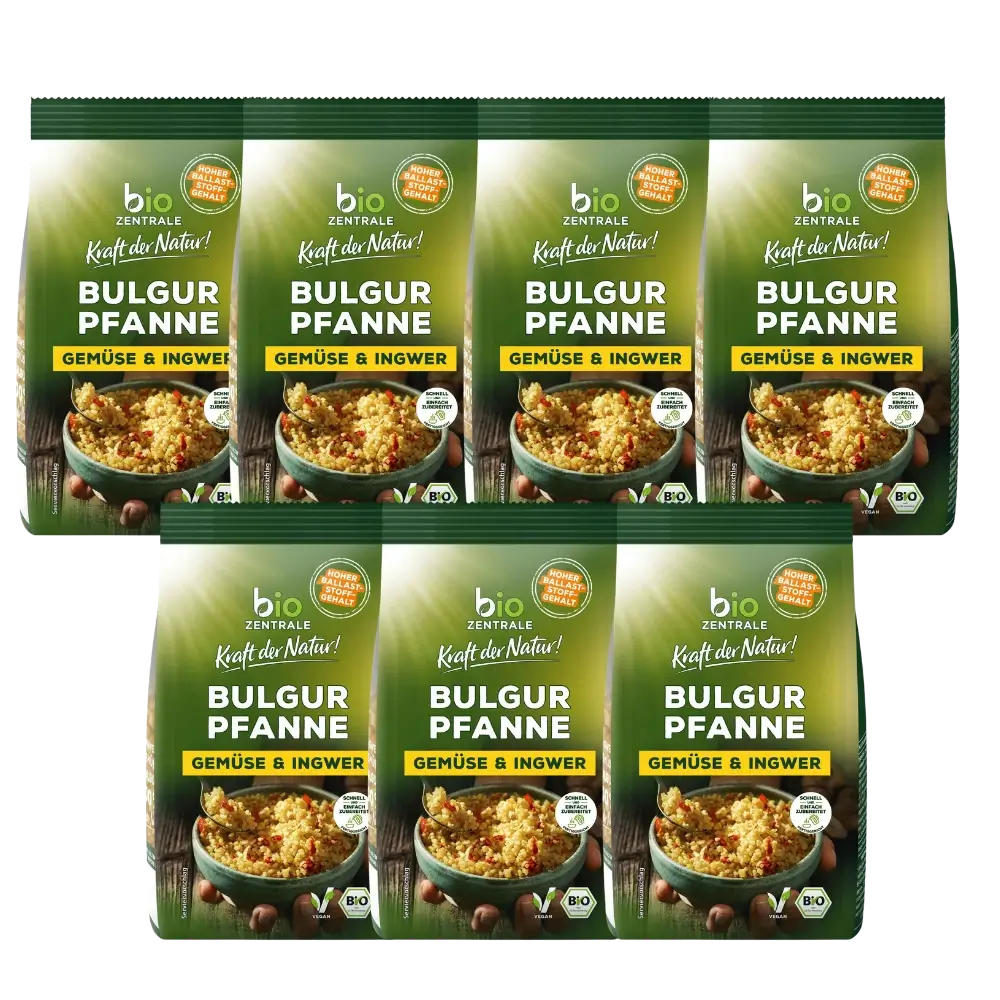 biozentrale Bulgur Pfanne 7x200g