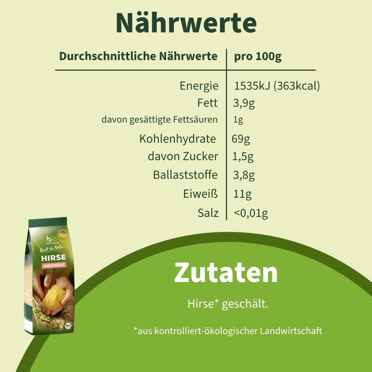 biozentrale Hirse