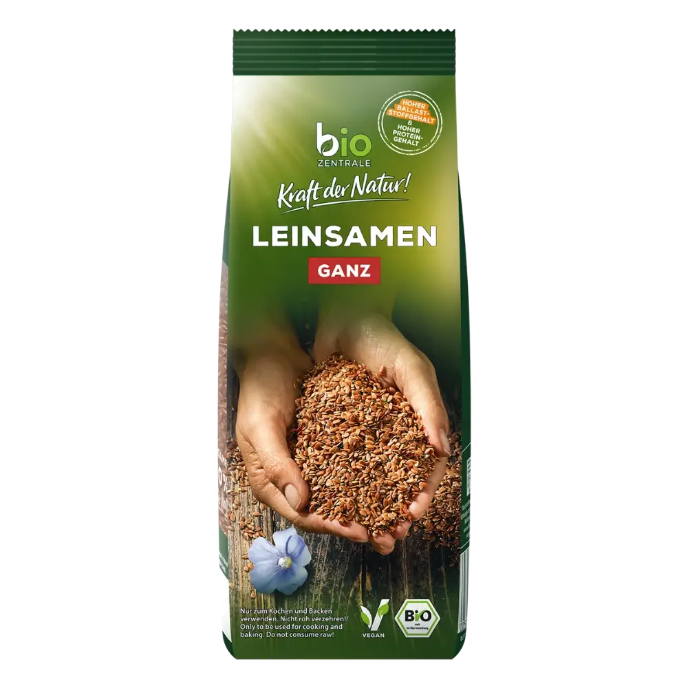 biozentrale Leinsamen ganz