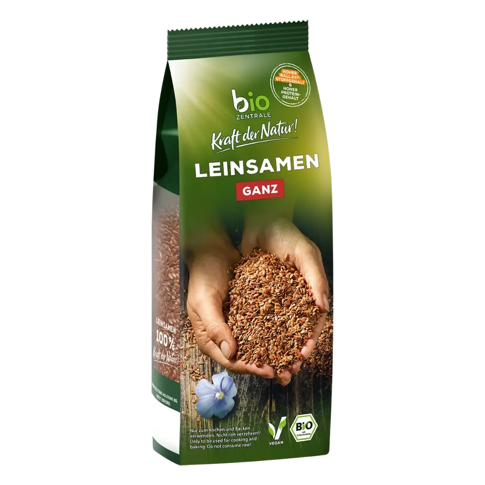 biozentrale Leinsamen ganz
