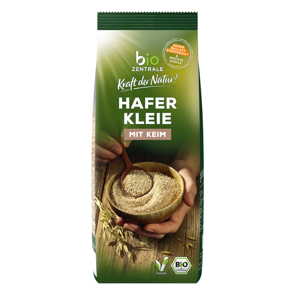 biozentrale Haferkleie 500g