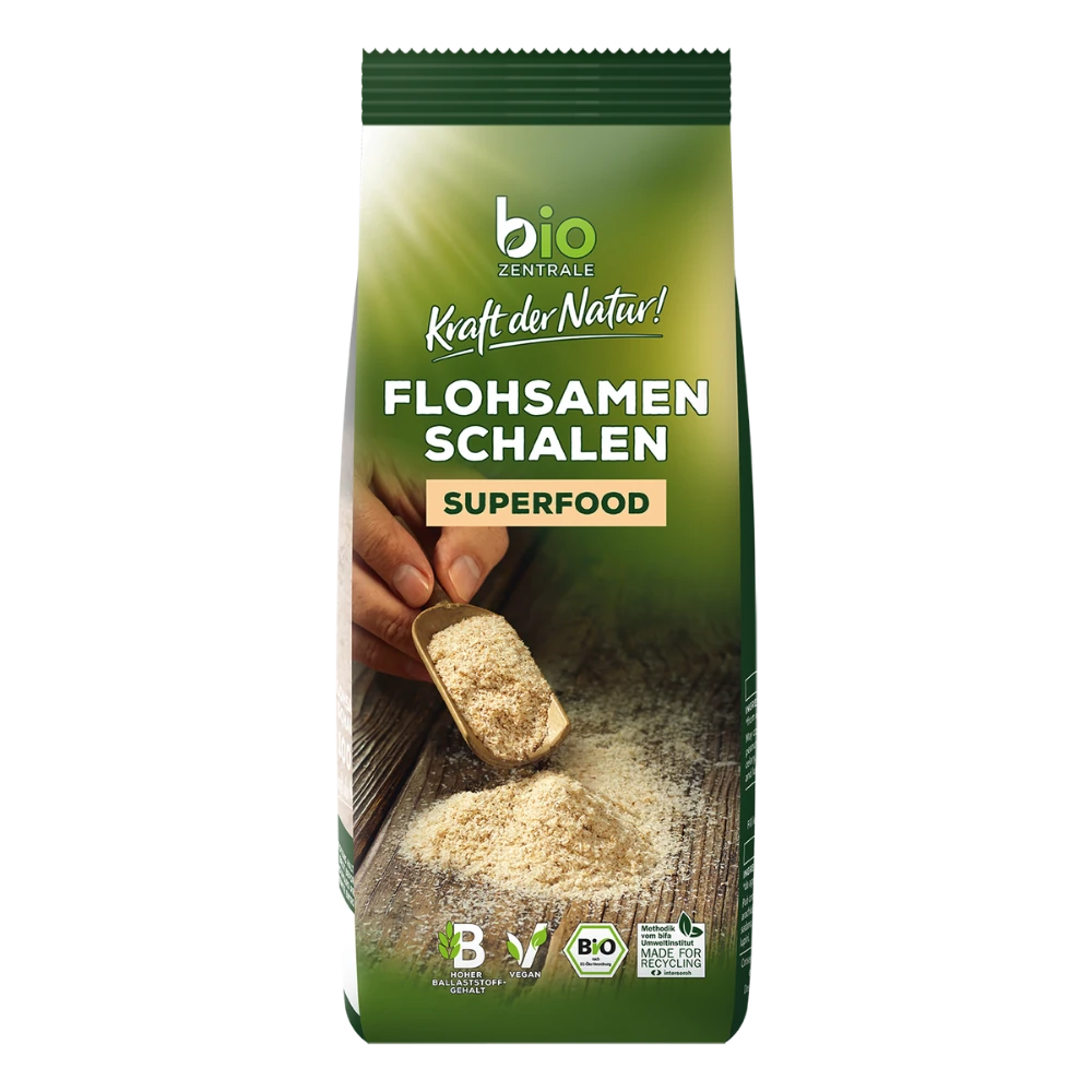 biozentrale Flohsamenschalen 175g