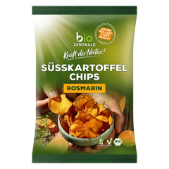 Süsskartoffelchips Rosmarin