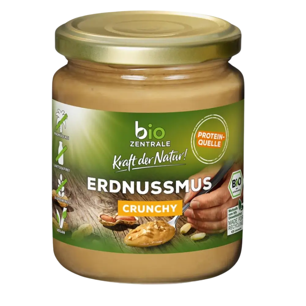 biozentrale Erdnussmus 250g