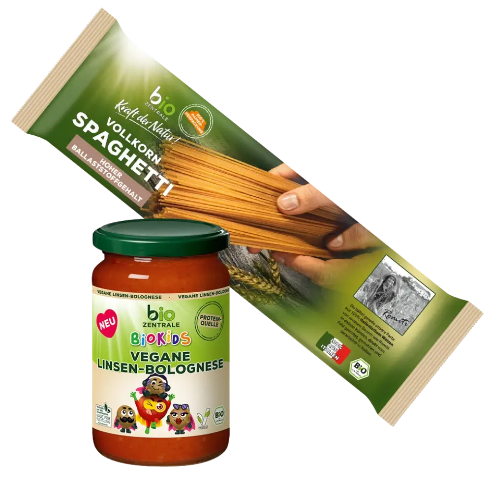 biozentrale BioKids Pasta-Box "Spaghetti Bolo"