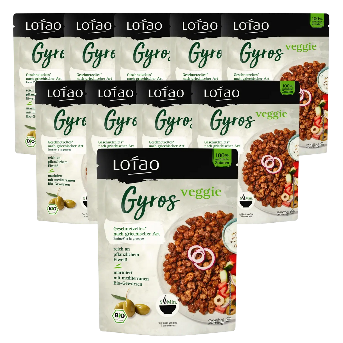 Lotao Veggie Gyros 10 x 220g