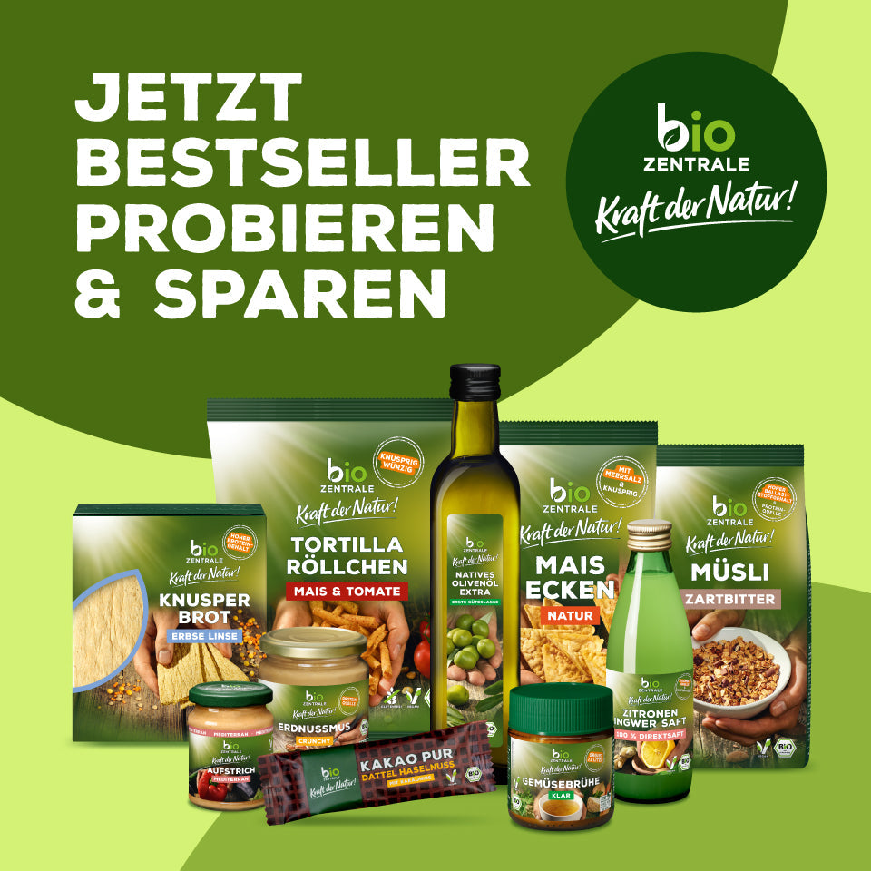 Banner für biozentrale Bestseller Paket