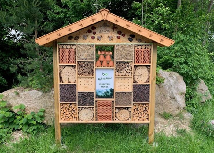 Insektenhotels eröffnet