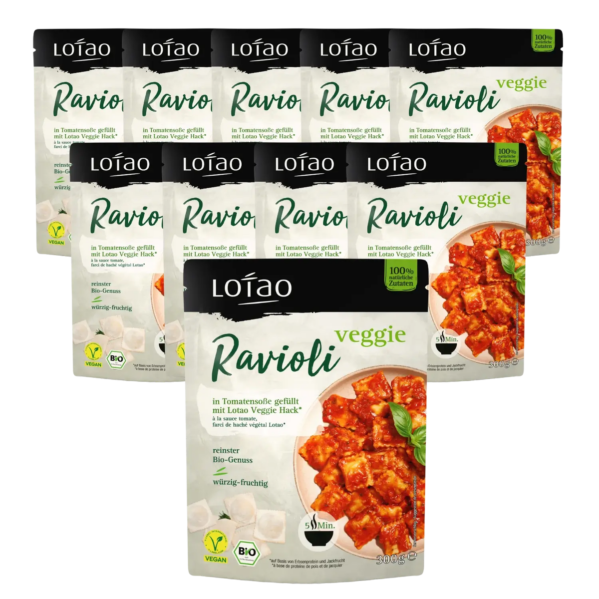 Lotao Veggie Ravioli 10 x 300g