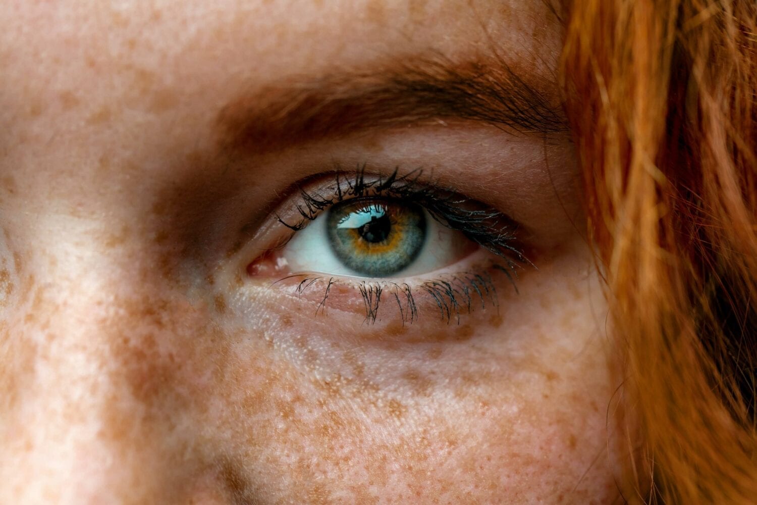 Auge in Nahaufnahme