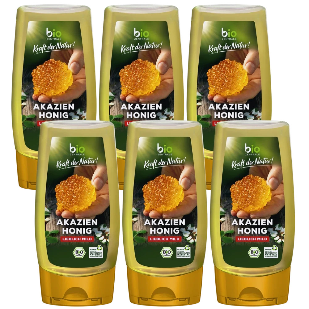biozentrale Akazienhonig 6 x 350g