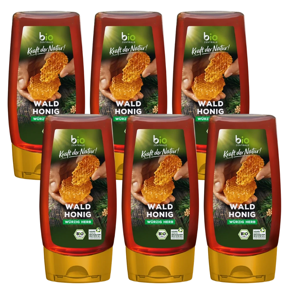biozentrale Waldhonig 6 x 350g